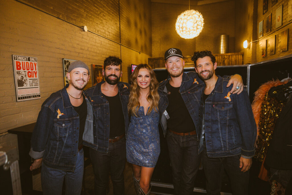 Carly Pearce & her band