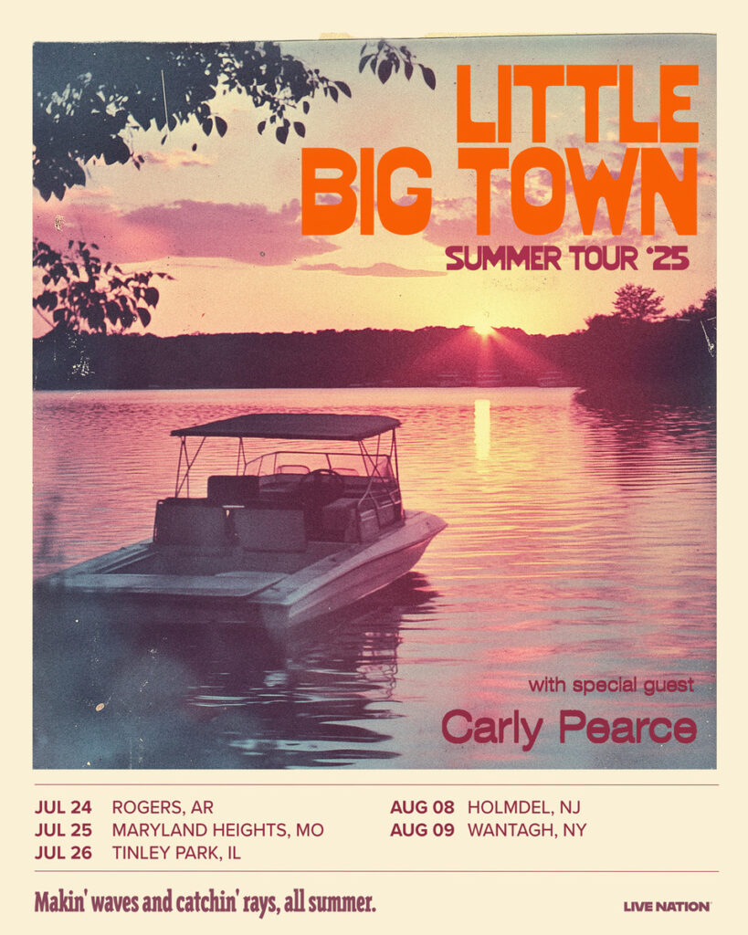 carly pearce joining little big town on their 2025 summer tour