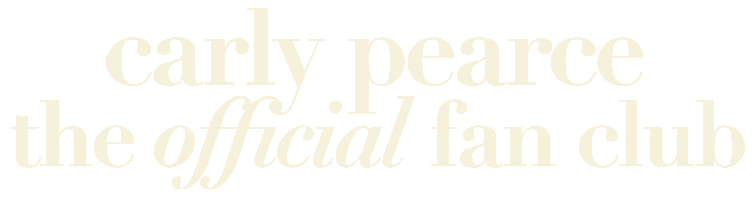 Carly Pearce Fan Club